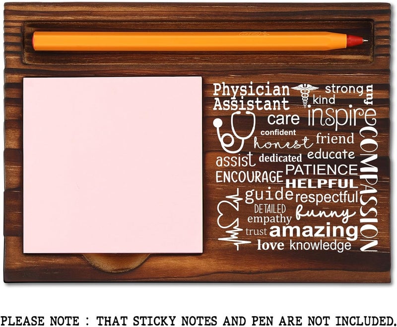 TRCENDE Thank You Gifts for Physician Assistant, Physician Assistant Gifts Best Physician Gifts, Graduation Christmas Birthday Gifts for Physician Assistant,Retro Self-Stick Note Pad Holders XB481 - Image 2